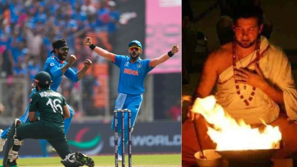 India won the match by using black magic!