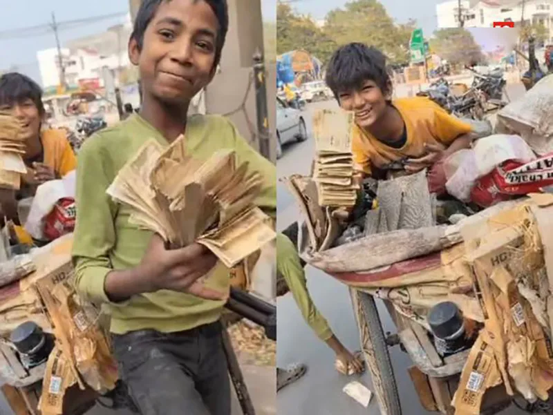 Millionaire who sells garbage...