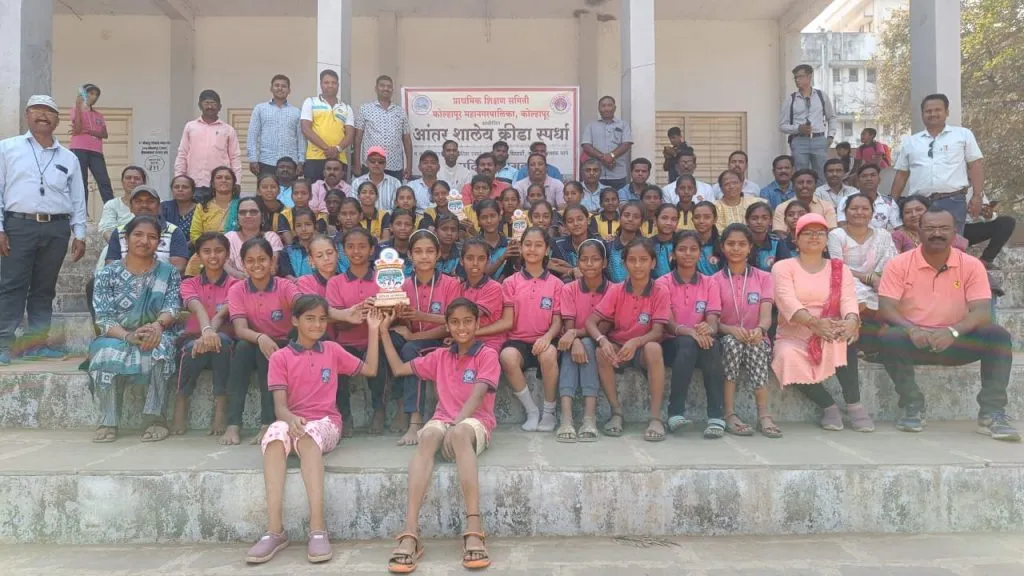 Temblaiwadi Vidyamandir wins in Municipal Khokho tournament
