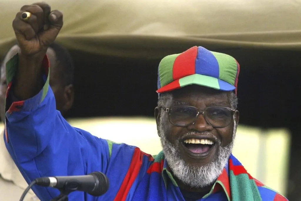 Namibia's first president, Nujoma, dies