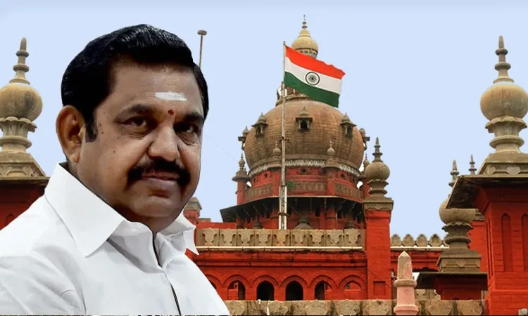 E. Palaniswami gets a setback from the Madras High Court