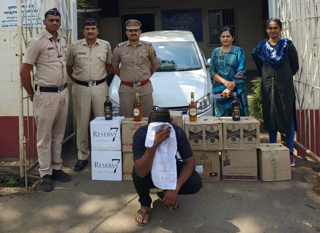 Illegal liquor worth six lakhs seized