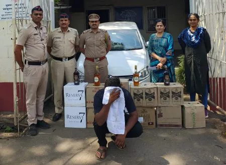 Illegal liquor worth six lakhs seized