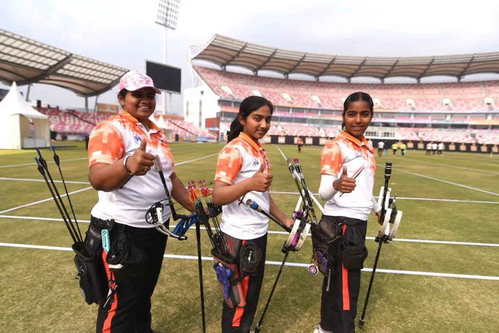 Maharashtra women's team wins silver in archery