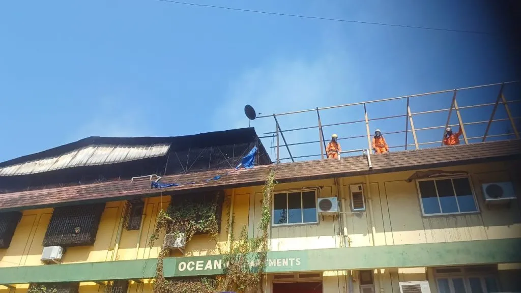 'Oceanic' building in Miramar caught fire
