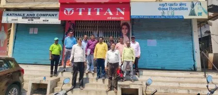 Twelve shops sealed, one water connection cut