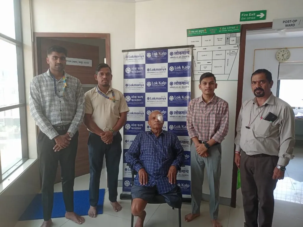 Free cataract surgery camp at Parwad by Lokkalpa