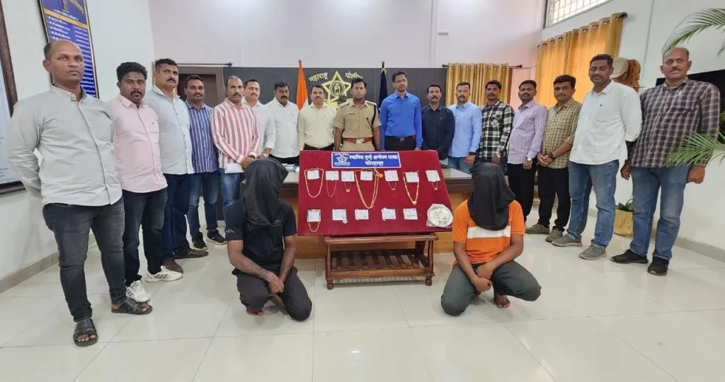 Two burglars arrested