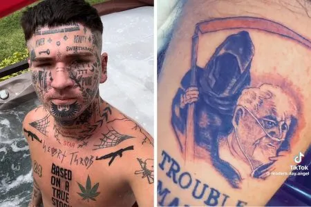 Replying to trolls with a tattoo