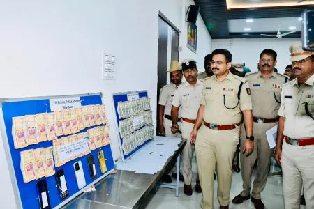 विजापूर सीईएनकडून पाच मोठ्या गुन्ह्यांचा छडा Bijapur CEN uncovers five major crimes