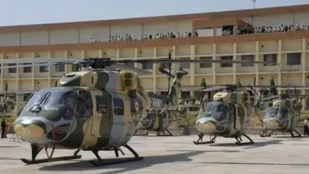 Security forces will get 156 combat helicopters