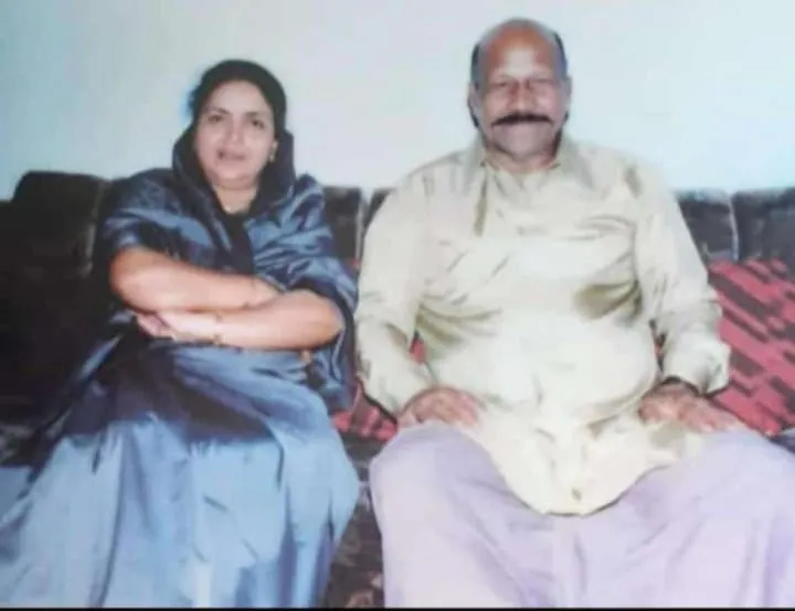 A wrestler and his artist wife...