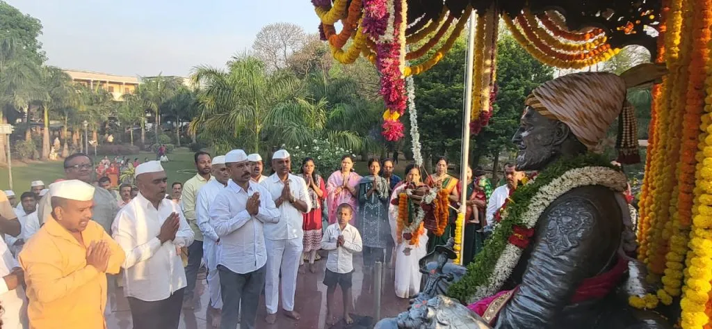 शिवप्रतिष्ठान हिंदुस्थानतर्फे तिथीप्रमाणे शिवजयंती साजरी Shiv Pratishthan Hindustan celebrates Shiv Jayanti as per the date