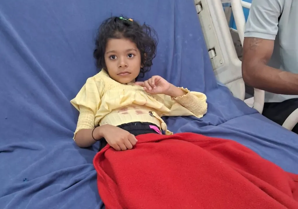 Stray dogs attack girl in Ganeshpur