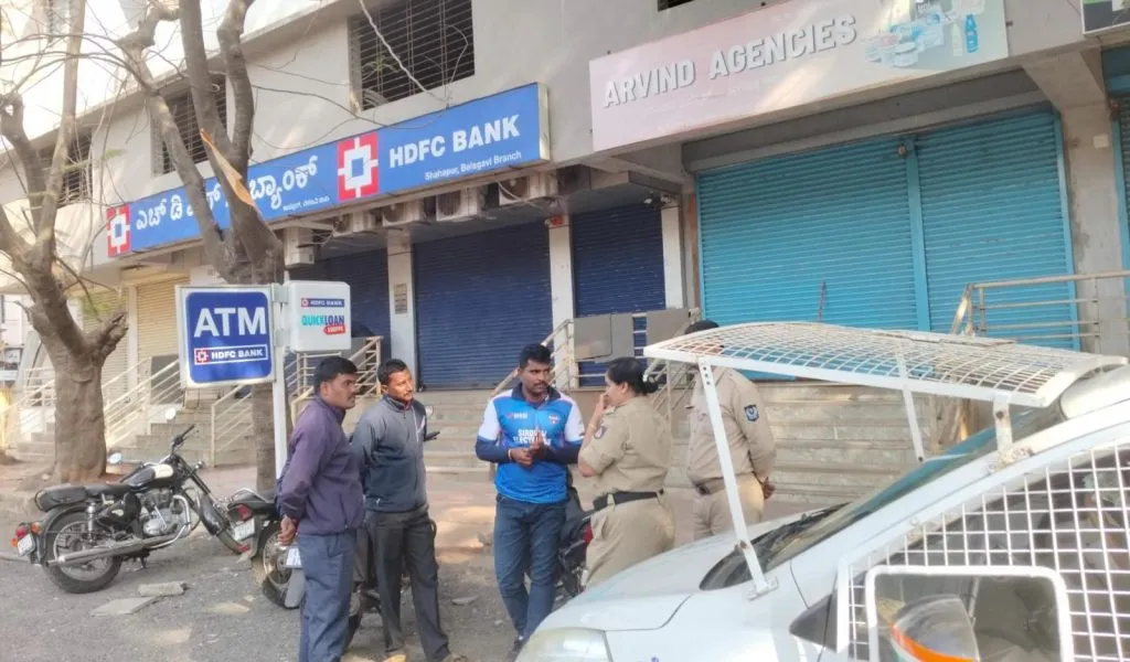 Attempt to break into ATM on New Goodsshed Road