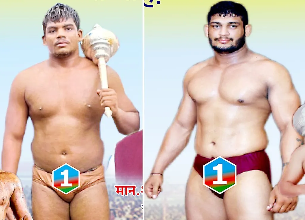 Grand wrestling ground in Savgaon on Sunday