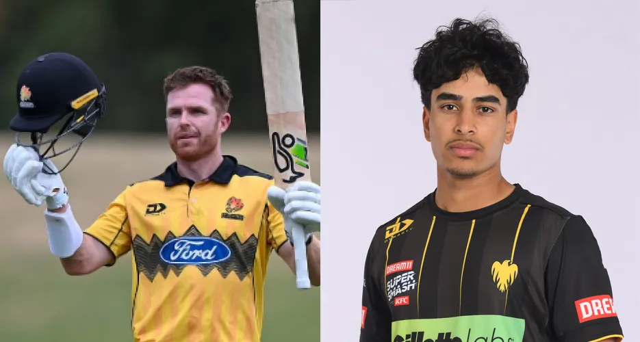 Two new faces in the New Zealand team