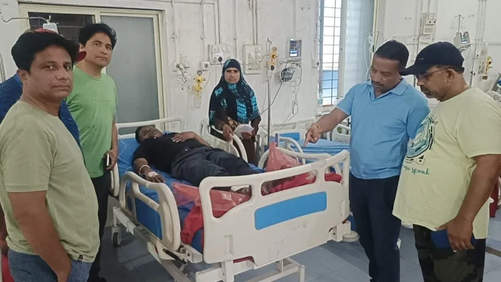 Two security guards seriously injured in dog attack