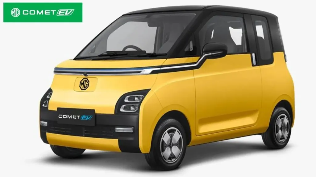 एमजी मोटरची नवी इलेक्ट्रीक कॉमेट लाँच MG Motor launches new electric Comet