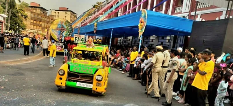 The city of Margao became a 'carnival'