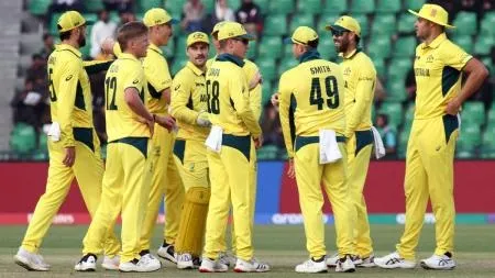 Australian team arrives in Dubai