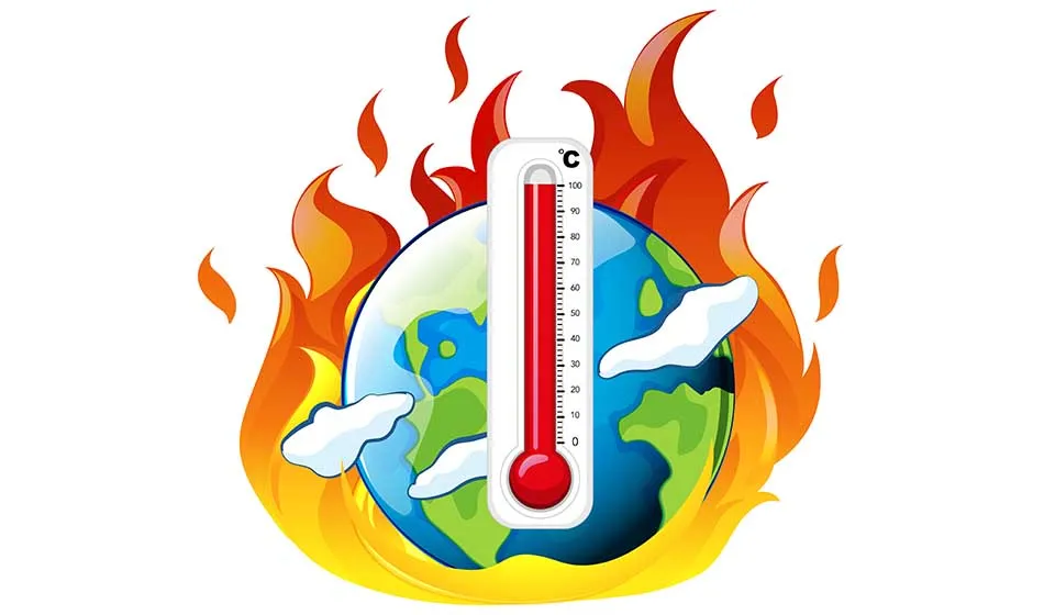 ग्लोबल वार्मिंगच्या झळा… The effects of global warming...