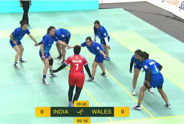 Indian women's kabaddi team opens with victory
