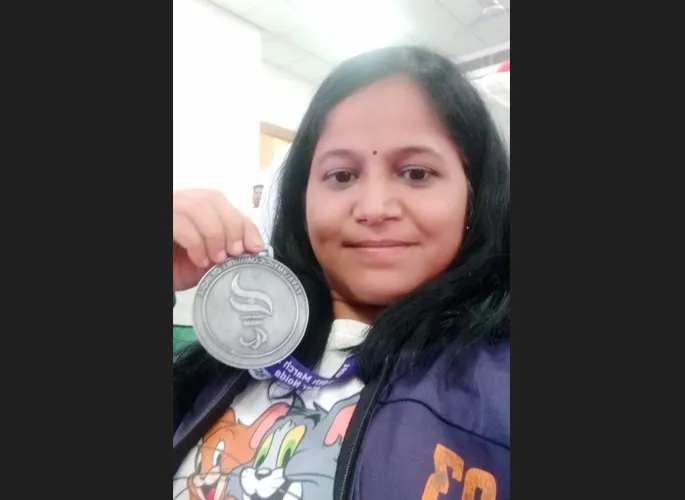 Kolhapur’s Shukla Beedkar Wins Silver in National Powerlifting