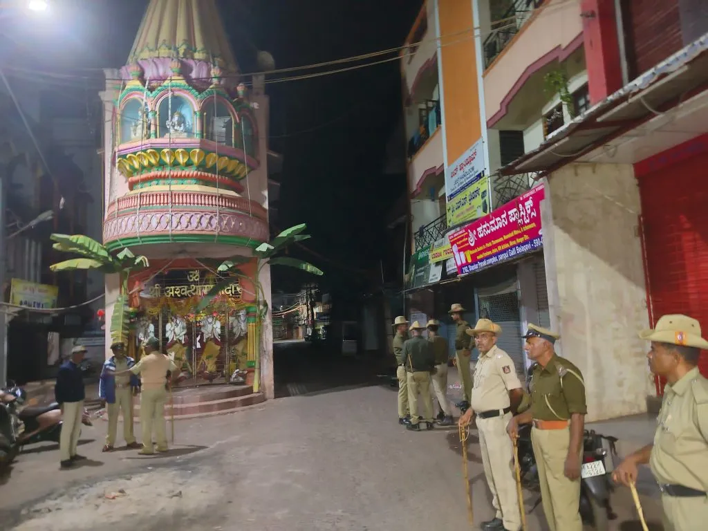 Tension in Pangul Gali after stone pelting at temple