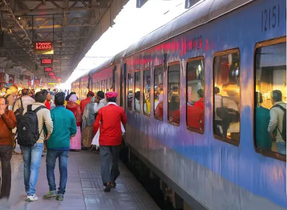 Free train travel for a year