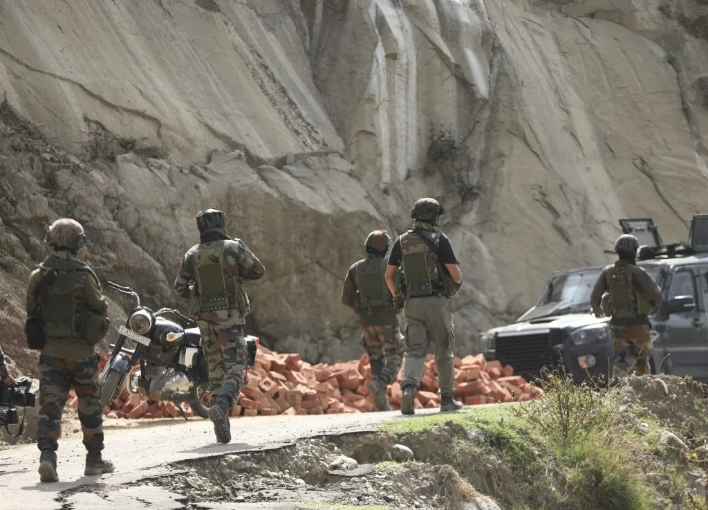 Three soldiers martyred; two terrorists killed