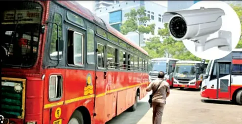 105 CCTV cameras in 19 bus stations of the division