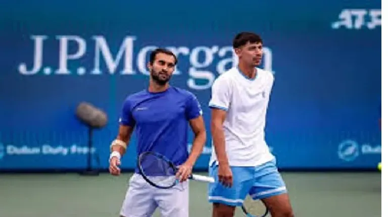 Yuki Bhambri in doubles final