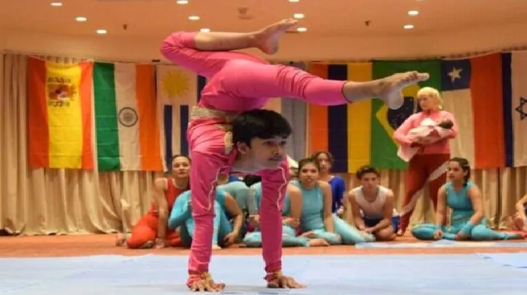Asian Yoga Competition in India