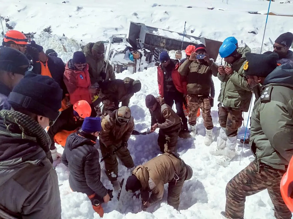 Bodies of four people trapped in avalanche found