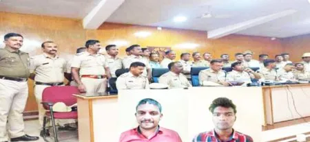 गाभण गायीचे मांसविक्री करणाऱ्या दोघांना अटक Two arrested for selling pregnant cow meat