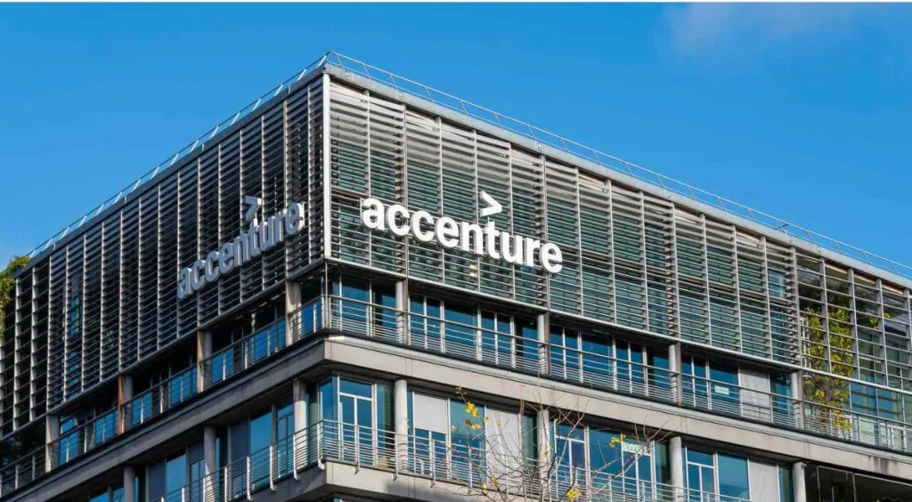Accenture's revenue grows by 5 percent