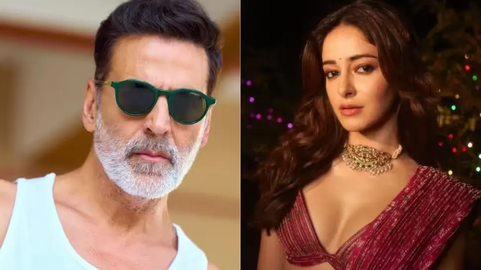 अक्षयसोबत अनन्याची जोडी Ananya's pairing with Akshay