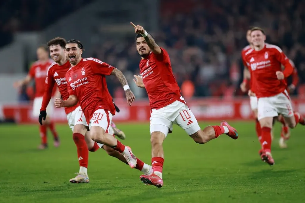 Nottingham Forest in the quarter-finals