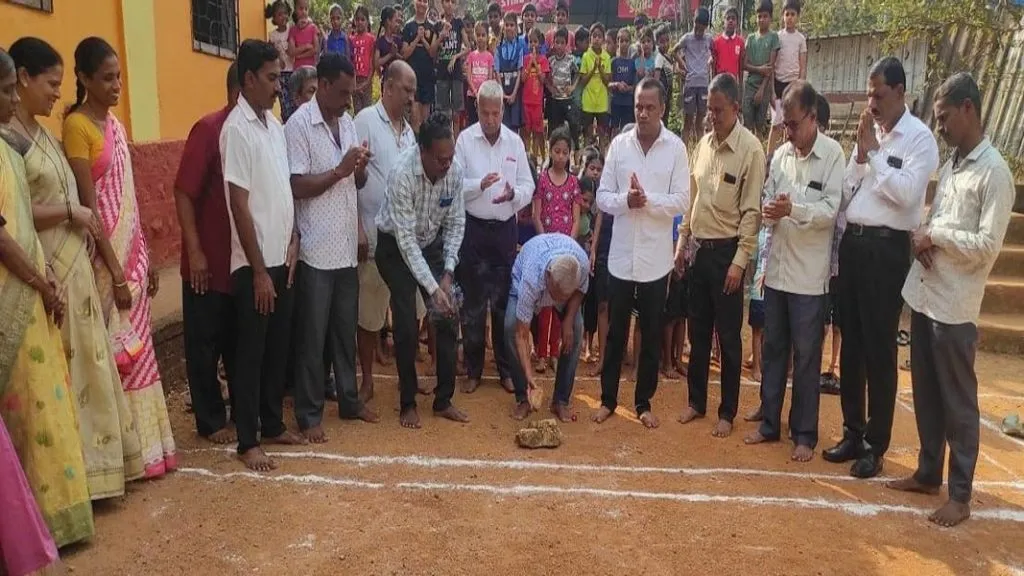 शारदा विद्यालय मळगाव येथे शालांतर्गत क्रीडा महोत्सव संपन्न