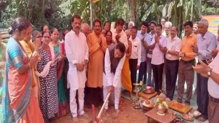 सबनिसवाडा येथील भक्तनिवासाचे भूमिपूजन संपन्न !