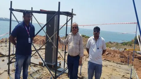 राजकोटवरील शिवरायांचा पुतळा उभारण्याच्या कामास उद्यापासून प्रारंभ