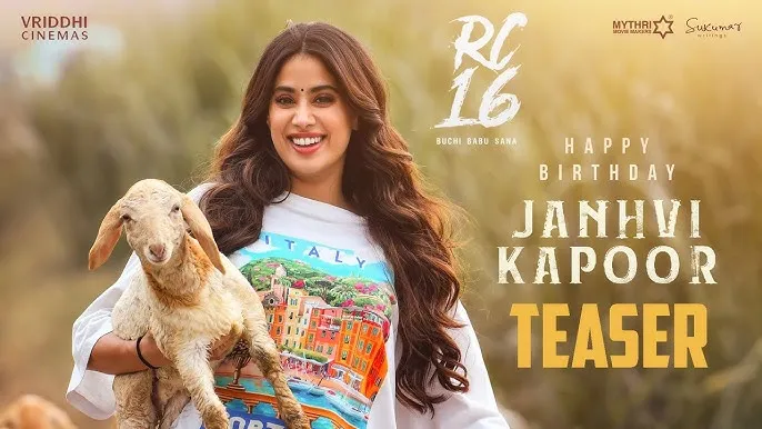 Janhvi Kapoor from RC 16 Set on Her Birthday!