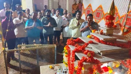 मेढा येथील चौकचार मांड उत्सव उत्साहात