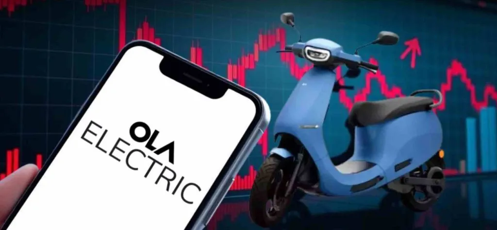 Ola's stock fell