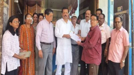 कोलगाव साईनगर कॉलनीतील रस्त्यावरील अतिक्रमण हटवून न्याय द्या