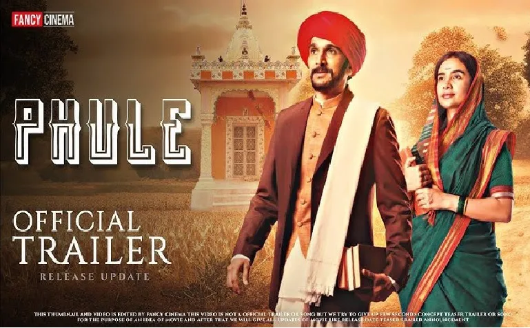 Patralekha -Prateek in the movie 'Phule'