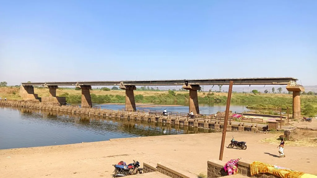 Rajaram Bandhara awaits a parallel bridge