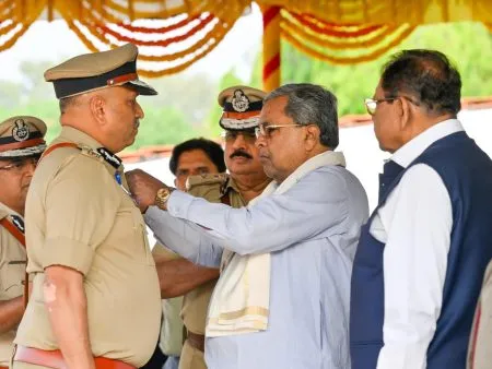 ADGP Hemant Nimbalkar honored with Chief Minister's Medal