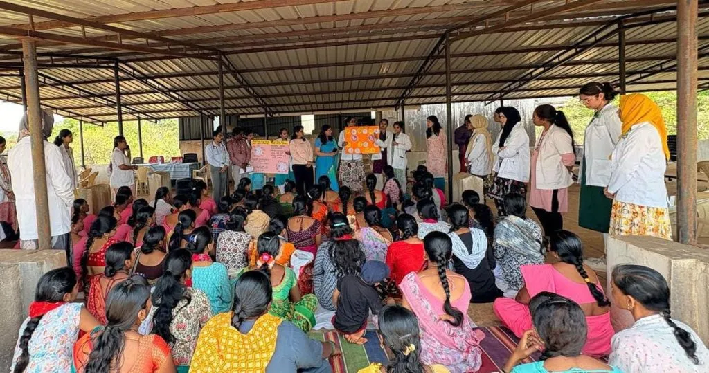 Kaher provides guidance to pregnant women in Kankumbi